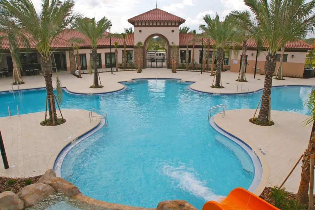 Solterra Resort Orlando Clubhouse and Pool