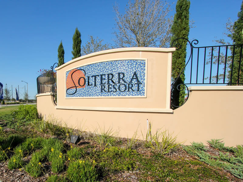 Solterra Resort Orlando Entrance